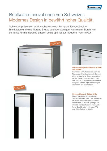 pdf, 196 KB - Schweizer Metallbau