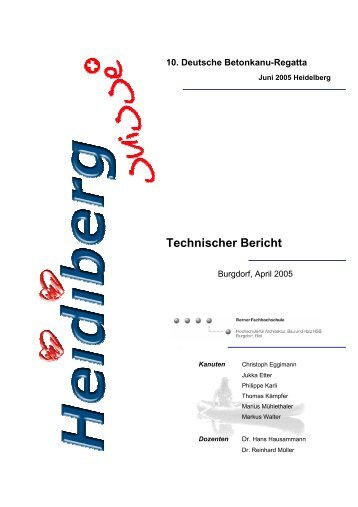 Technischer Bericht