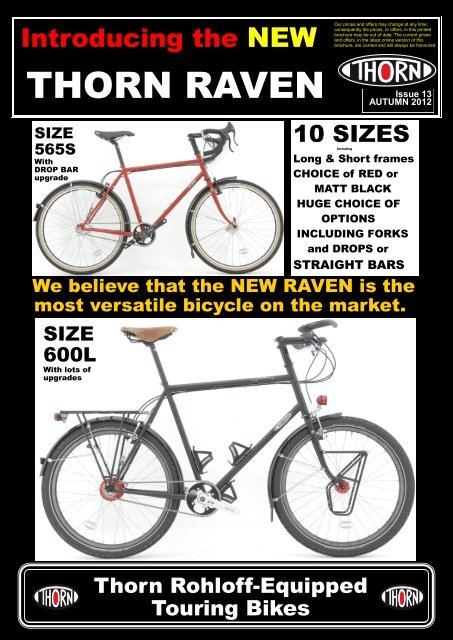 Touring bike frame size hot sale