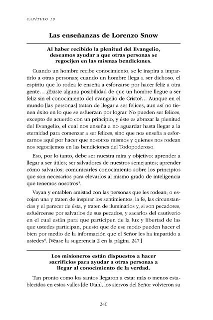 Enseñanzas de los Presidentes de la Iglesia