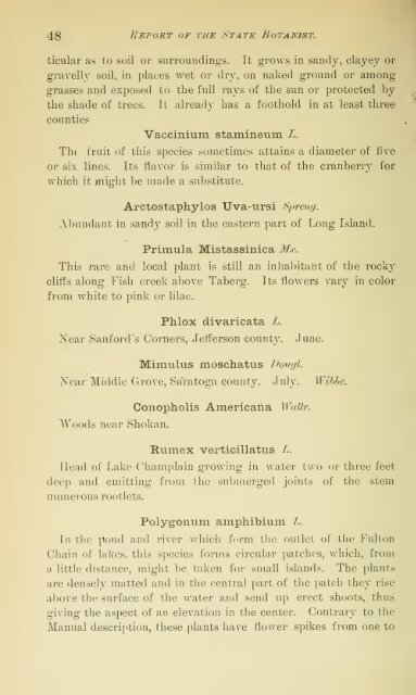 Annual Report of the State Botanist 1892 - MykoWeb