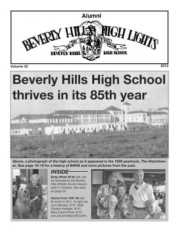 FINAL2Alumni Highlights - Beverly Hills High School - Beverly Hills ...