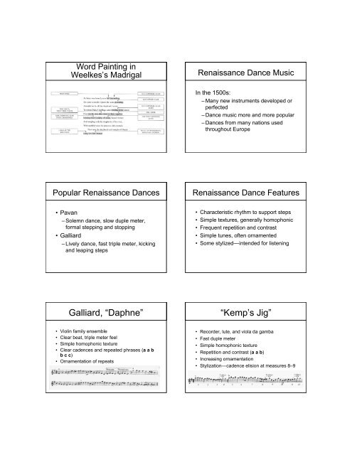 Chapter 7 Renaissance Timeline The Renaissance ... - John Chittum