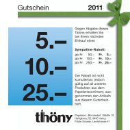 Gutschein 2011