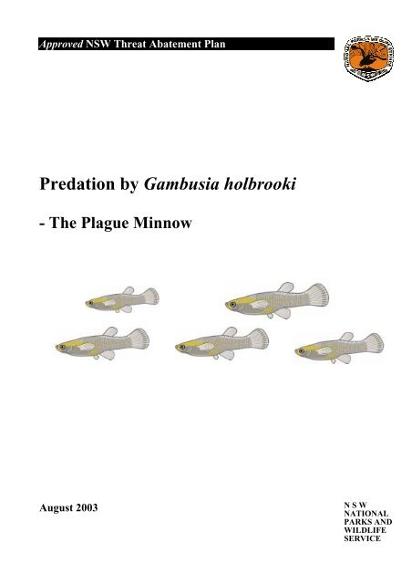 Predation by Gambusia holbrooki - The Plague Minnow