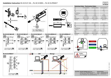 RJ 45 S-ISDN... - OBO Bettermann