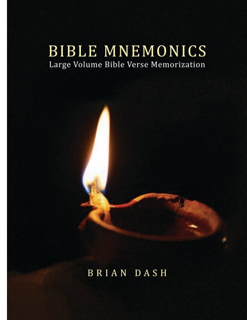 BIBLE MNEMONICS Sunday School Sources