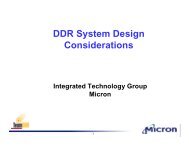 DDR Board Design - New - Micron