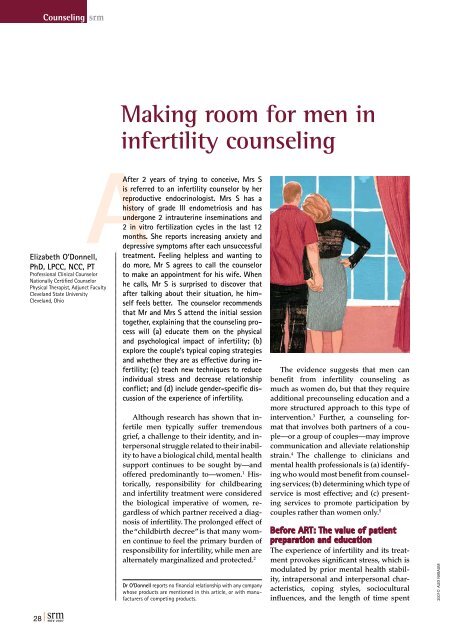 Making room for men in infertility counseling - OBG Management