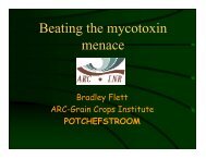 7. Dr Bradley Flett - Beating the mycotoxin menace - AFMA