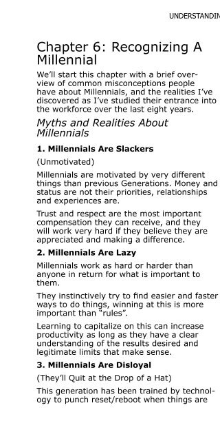 Understanding the Millennial Mind: A Menace or ... - Big Business Zoo