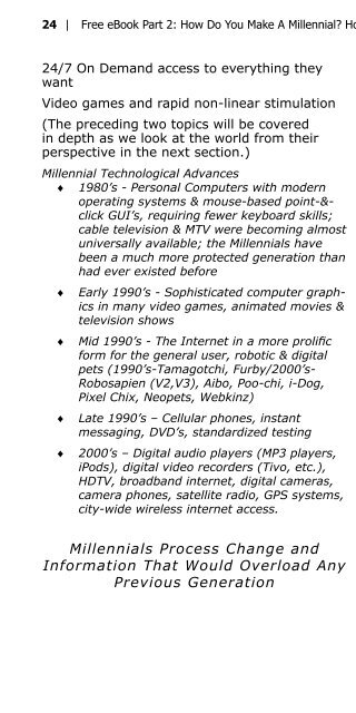 Understanding the Millennial Mind: A Menace or ... - Big Business Zoo