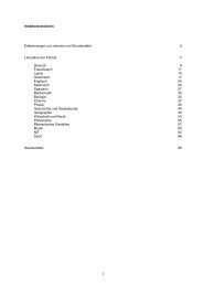 PDF-Version vom Lehrplan 2005 zum ... - Realgymnasium Rämibühl