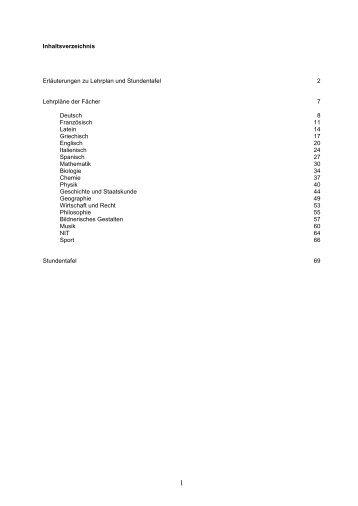 PDF-Version vom Lehrplan 2005 zum ... - Realgymnasium Rämibühl