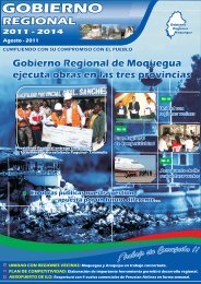 ¡Trabajo sin Corrupción - Gobierno Regional de Moquegua