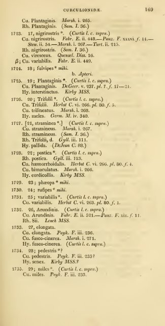 Stephens, J. F. 1829b. A systematic catalogue of British