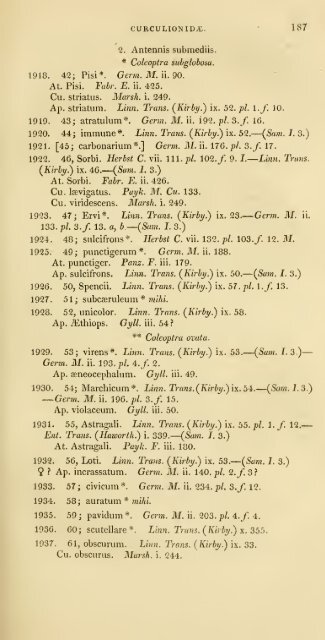 Stephens, J. F. 1829b. A systematic catalogue of British