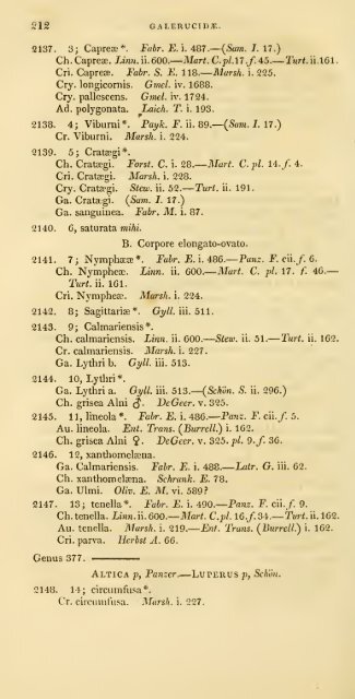 Stephens, J. F. 1829b. A systematic catalogue of British