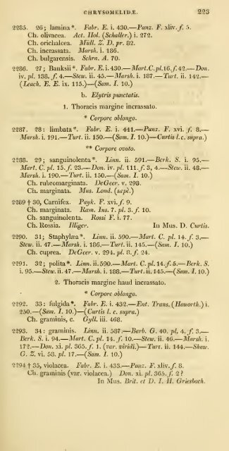 Stephens, J. F. 1829b. A systematic catalogue of British