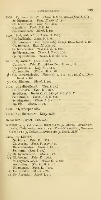 Stephens, J. F. 1829b. A systematic catalogue of British