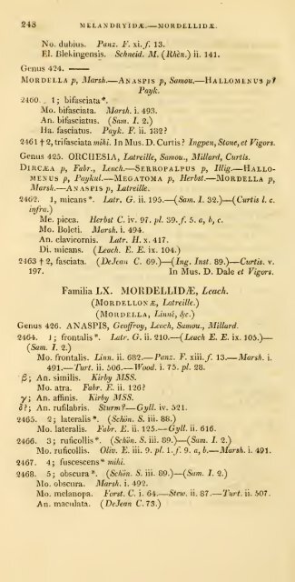 Stephens, J. F. 1829b. A systematic catalogue of British