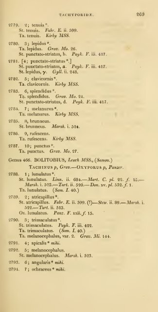 Stephens, J. F. 1829b. A systematic catalogue of British