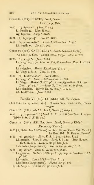 Stephens, J. F. 1829b. A systematic catalogue of British