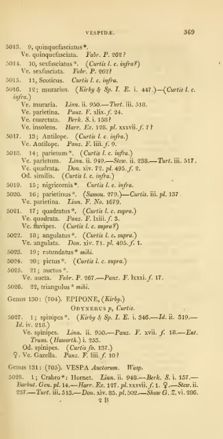 Stephens, J. F. 1829b. A systematic catalogue of British