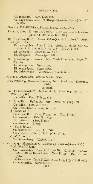 Stephens, J. F. 1829b. A systematic catalogue of British