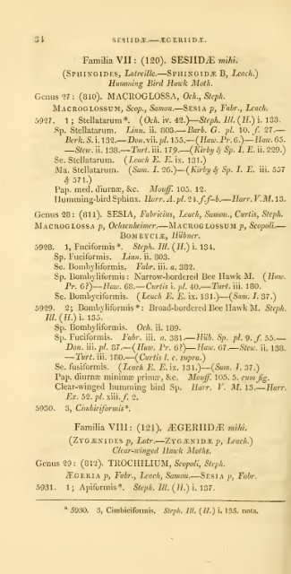 Stephens, J. F. 1829b. A systematic catalogue of British