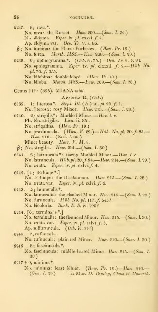 Stephens, J. F. 1829b. A systematic catalogue of British