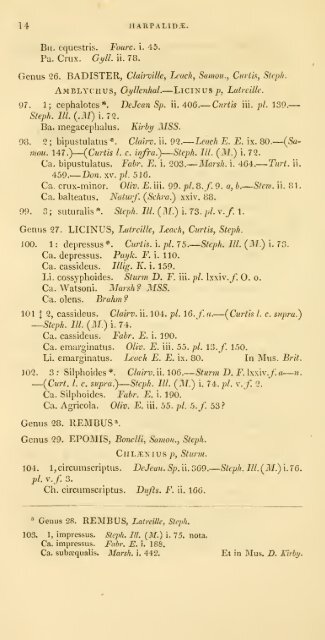 Stephens, J. F. 1829b. A systematic catalogue of British