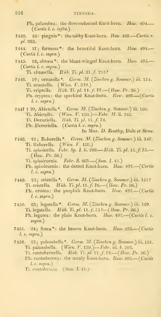 Stephens, J. F. 1829b. A systematic catalogue of British