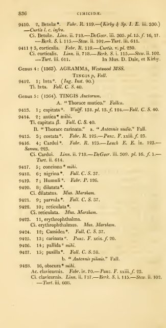 Stephens, J. F. 1829b. A systematic catalogue of British