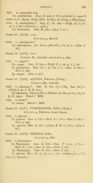 Stephens, J. F. 1829b. A systematic catalogue of British