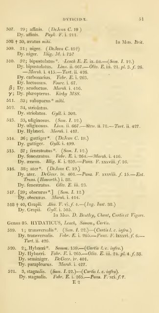 Stephens, J. F. 1829b. A systematic catalogue of British