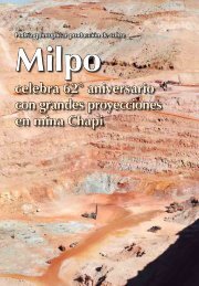 celebra 62° aniversario con grandes proyecciones en mina Chapi