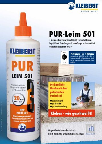 PUR-Leim 501 - Kleiberit-direct.com