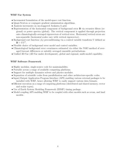 Advanced Research WRF (ARW) Technical Note - MMM - University ...