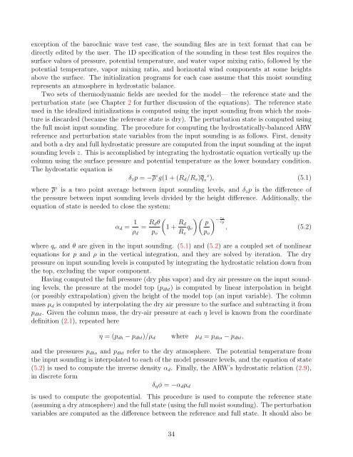 Advanced Research WRF (ARW) Technical Note - MMM - University ...