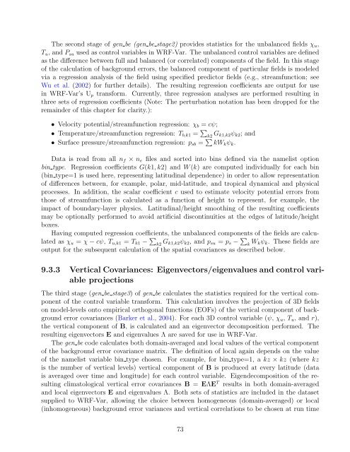 Advanced Research WRF (ARW) Technical Note - MMM - University ...