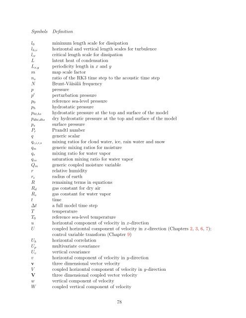 Advanced Research WRF (ARW) Technical Note - MMM - University ...