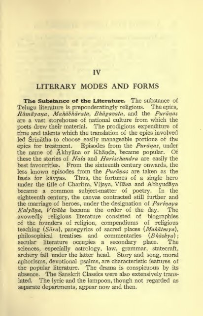 A history of Telugu literature; - Cristo Raul