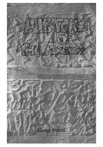 History of the andhras: upto 1565 A.D. - Katragadda