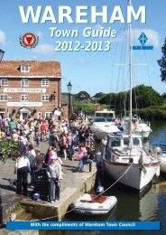 Town Guide - Wareham Town Council