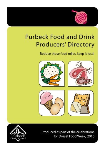 Purbeck Food and Drink Producers' Directory - Dorsetforyou.com