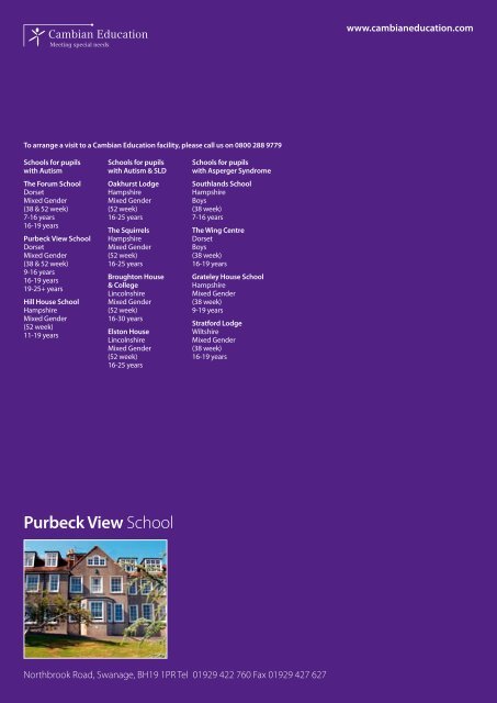 Purbeck View School - The TES