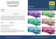 to download the form - Purbeck Art Weeks