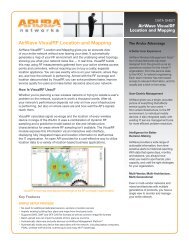 Retail Wireless Networks Validated Reference  - Aruba Networks