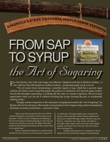 to view a PDF of the - National Maple Syrup Festival